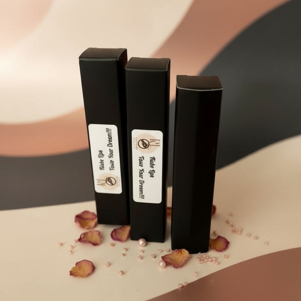 Elegant Black Lipstick by [Brand]